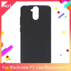 P2 Lite чехол Матовая Мягкая силиконовая задняя накладка из ТПУ чехол для Blackview P2 чехол для телефона чехол тонкий противоударный