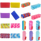 Чехлы-бумажники, пузырьки, игрушки, кавайные силиконовые чехлы для карандашей, Симпатичные мягкие игрушки-антистресс, мягкие игрушки-пакеты