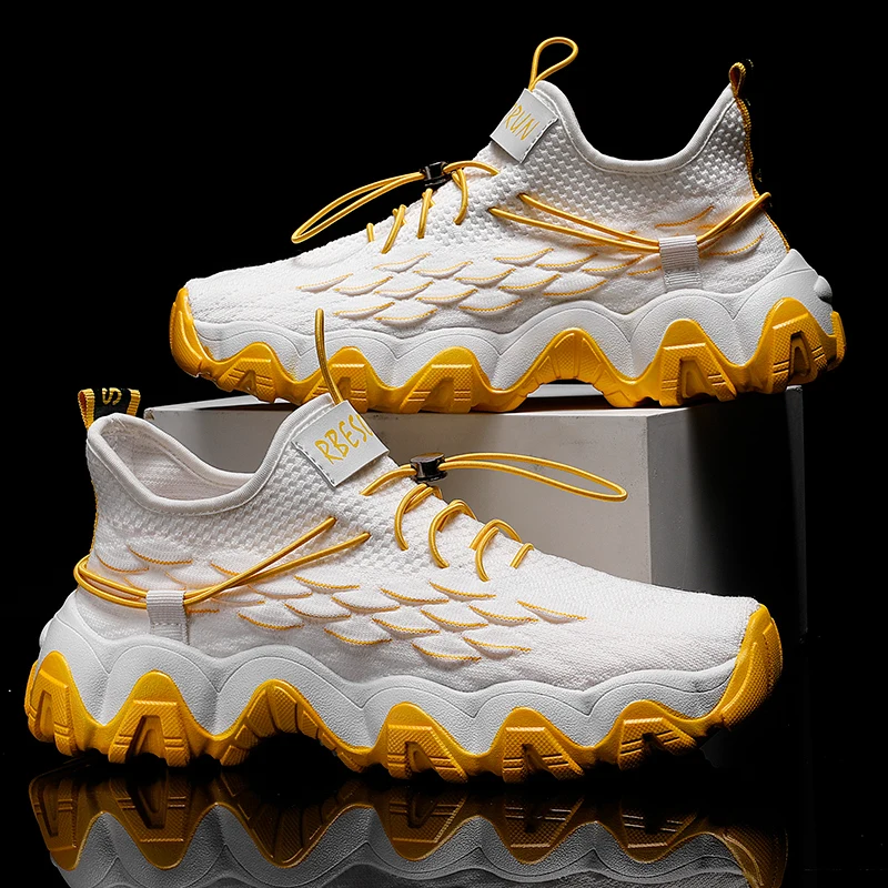 

PUPUDA Men Chunky Sneakers New Basketball Casual Shoes Men Sport Sneakers Men Comfortable Trend Jogging Shoes Male 2020