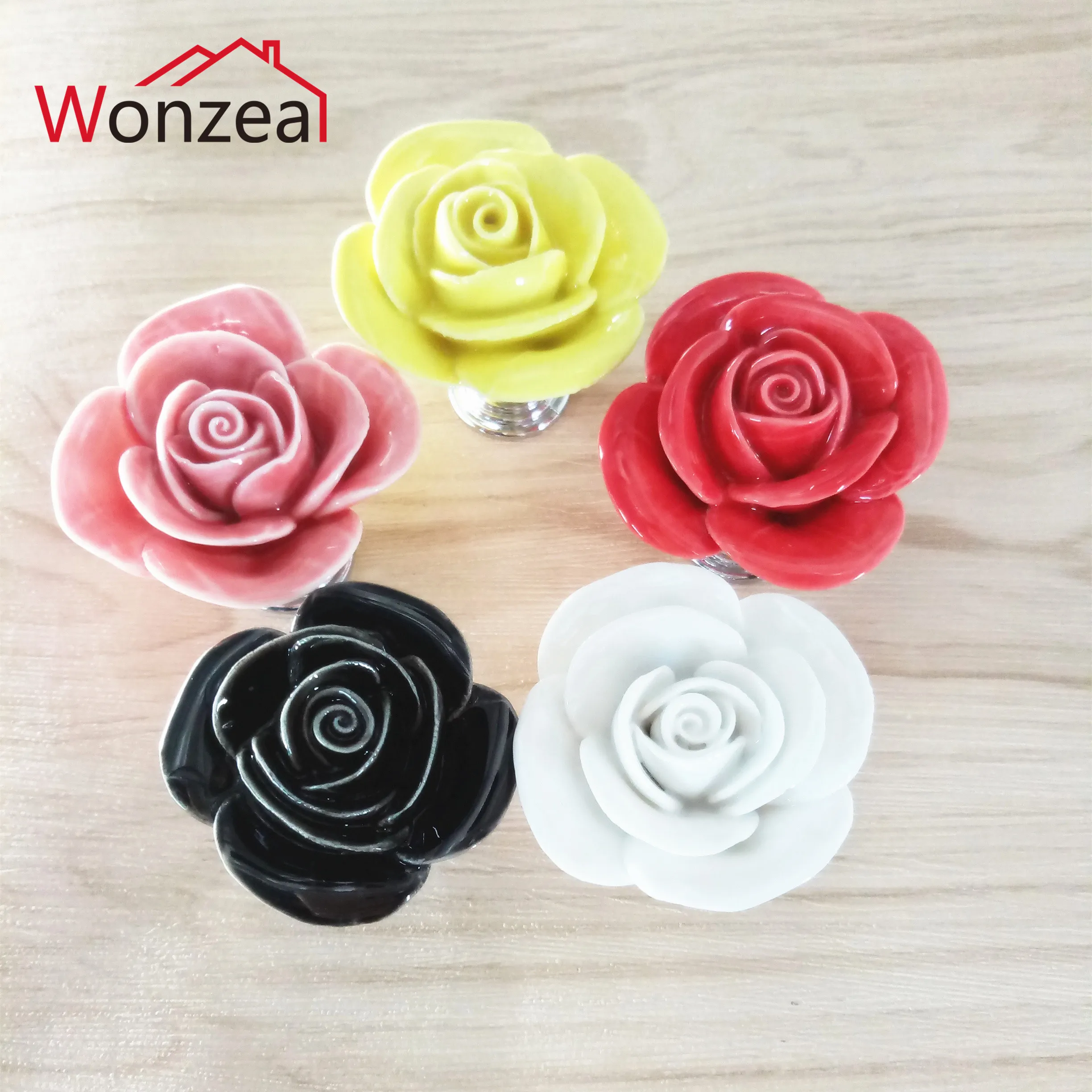 Ручка для ящика с цветочным узором ручки мебели фурнитура шкафа|Ручки шкафа| |