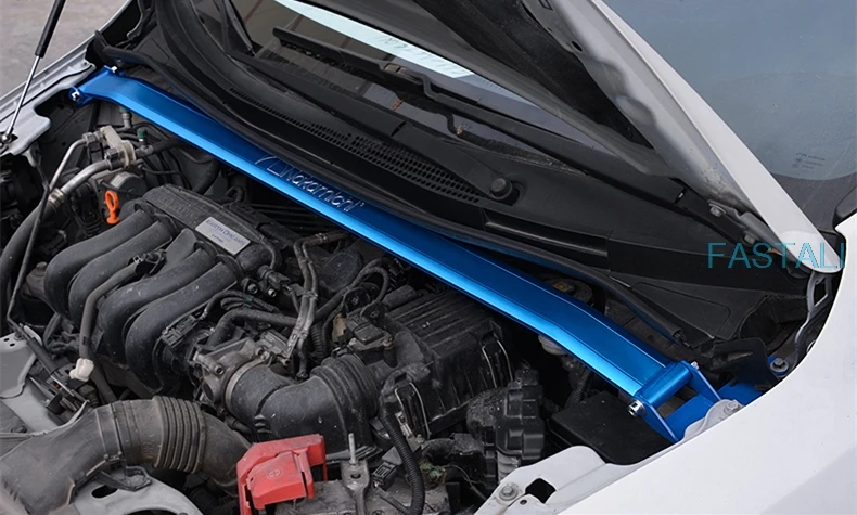 Для Honda FIT JAZZ-19 GK5 передний верхний бар балансировочный стержень алюминиево-магниевый сплав усилитель кузова TCR аксессуары для рулевой тяги