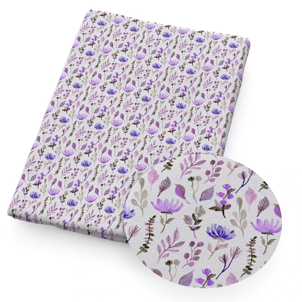 Цветочный принт полиэстер хлопчатобумажная ткань детский домашний текстиль