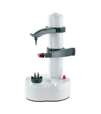 

1PC New Electric Spiral Apple Peeler Cutter Slicer Fruit Potato Peeling Automatic Battery Operated Machine with Charger Eu Plug