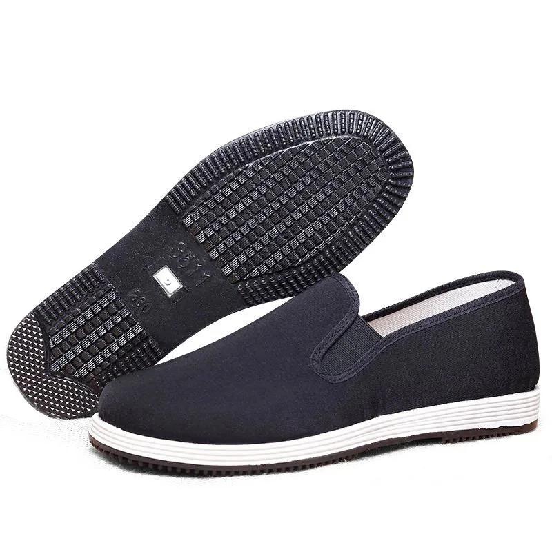 

men's handmade casual shoes pedal men's tendon bottom soft bottom light breathable