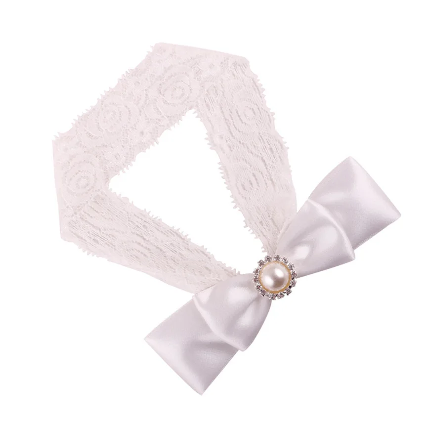 Повязка на голову для новорожденных девочек милая повязка с бантом маленьких