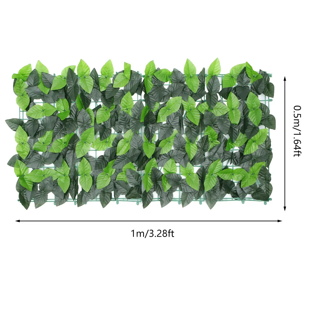 

Artificial Leaf Privacy Fence Roll Wall Landscaping Fence Privacy Fence Screen Outdoor Garden Backyard Balcony Fence Privacy