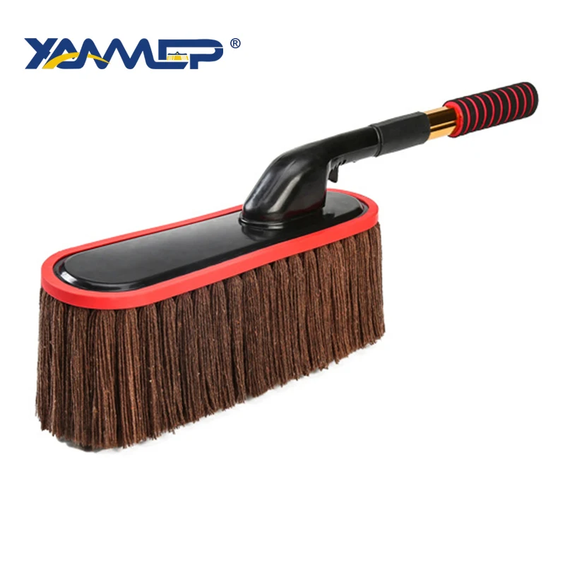 GLLS02-6 Car Wash Brush Dust Removal Brush Fibre Broom Rotating Mop Telescoping Long Handle Car Cleaning Tools Car Accessories Xammep - Цвет: GLLS02-6