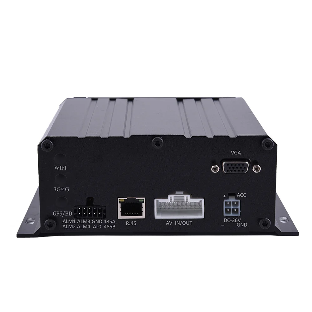 Недорогой 4-канальный жесткий диск MDVR 3G 4G GPS WIFI мобильный видеорегистратор с