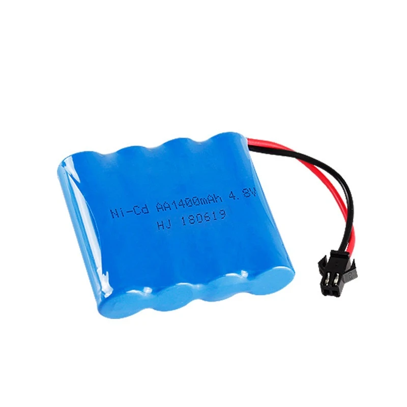 

1400mah 4.8v Rechargeable Battery For Rc toys Cars Tanks Robots Guns Rc Boats NICD Battery AA 4.8v 1400mah Batteries Pack 10PCS