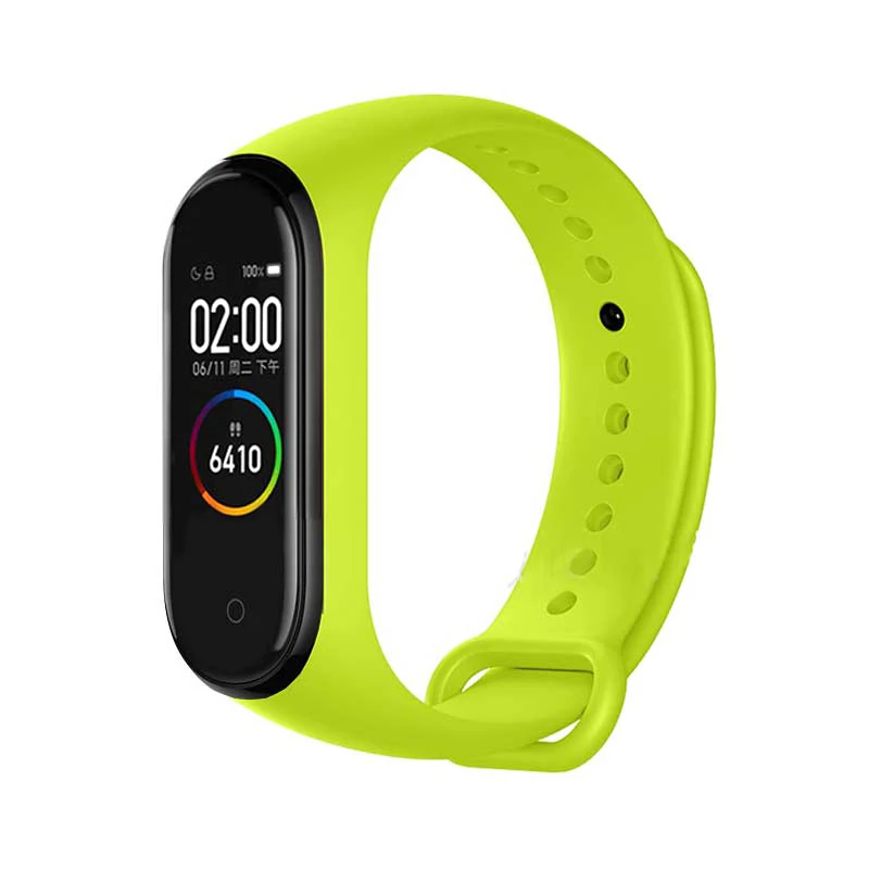 MotionFit силиконовый ремешок Браслеты Для Xiaomi Mi Band 4 3 наручный для Miband Ремешок