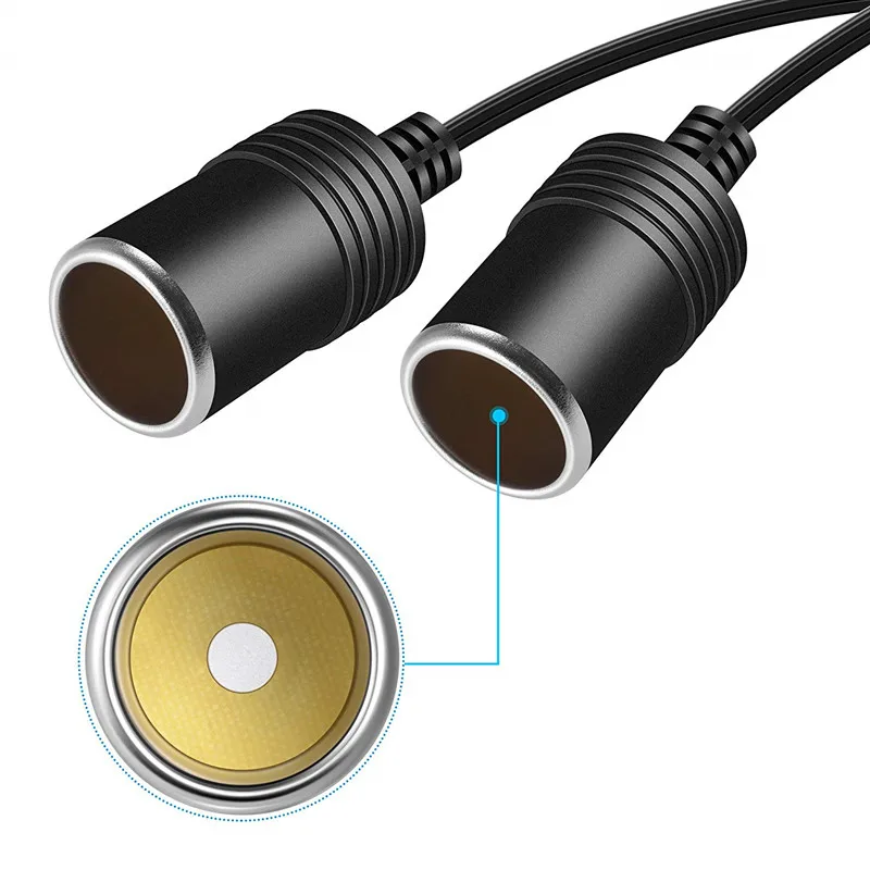 Удлинитель для автомобильного прикуривателя 12 В 24 В|Зажигалка| |