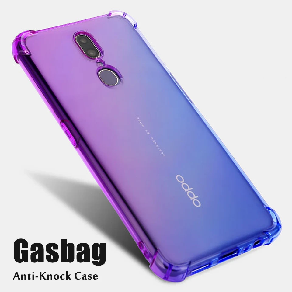 Постепенное изменение цвета для oppo A83 A71 чехол F1S A59 защитная задняя крышка