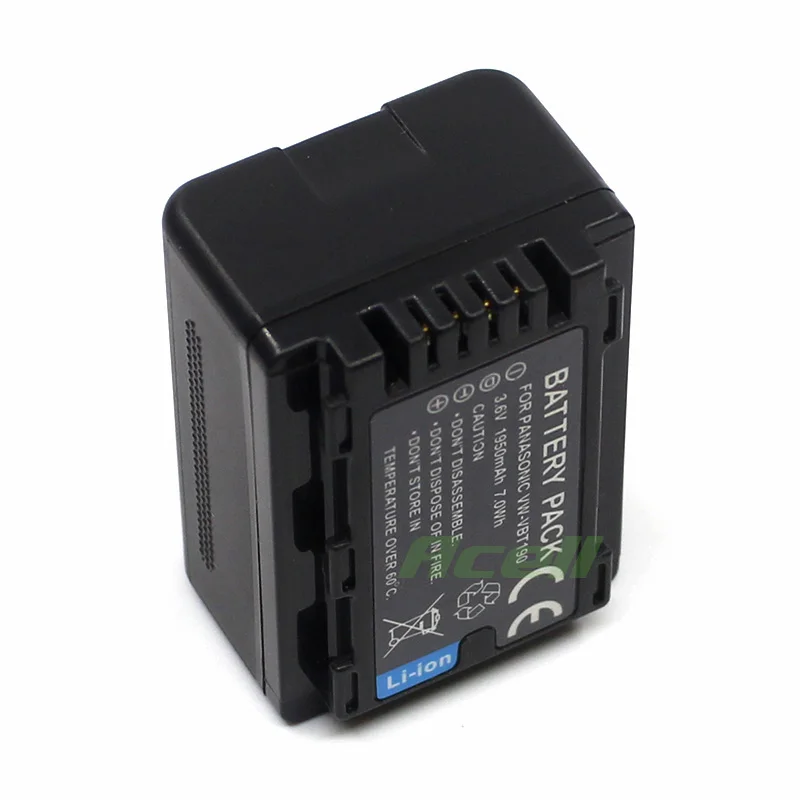 Аккумулятор для камер Panasonic батарея видеокамеры с разъемами и подходит VW VBT190 V130