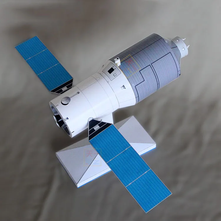 Tianzhou 1 грузовой корабль Бумага модель аэрокосмической науки и игрушка оригами