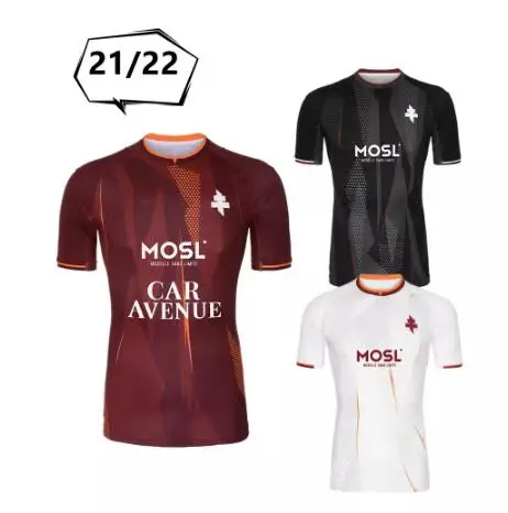 

2021 2022 fc metz soccer jerseys DIALLO 20 CENTONZE 18 VAGNER 27 NIANE 7 FOFANA 6 HOME 21/22 JERSEY FOOTBALL SHIRTS