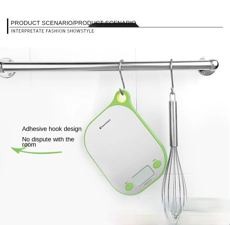 

Household Food Electronic Scale Stainless Steel Precision Small Weighing Gram Kitchen Scale Flour High-precision Baking Scale