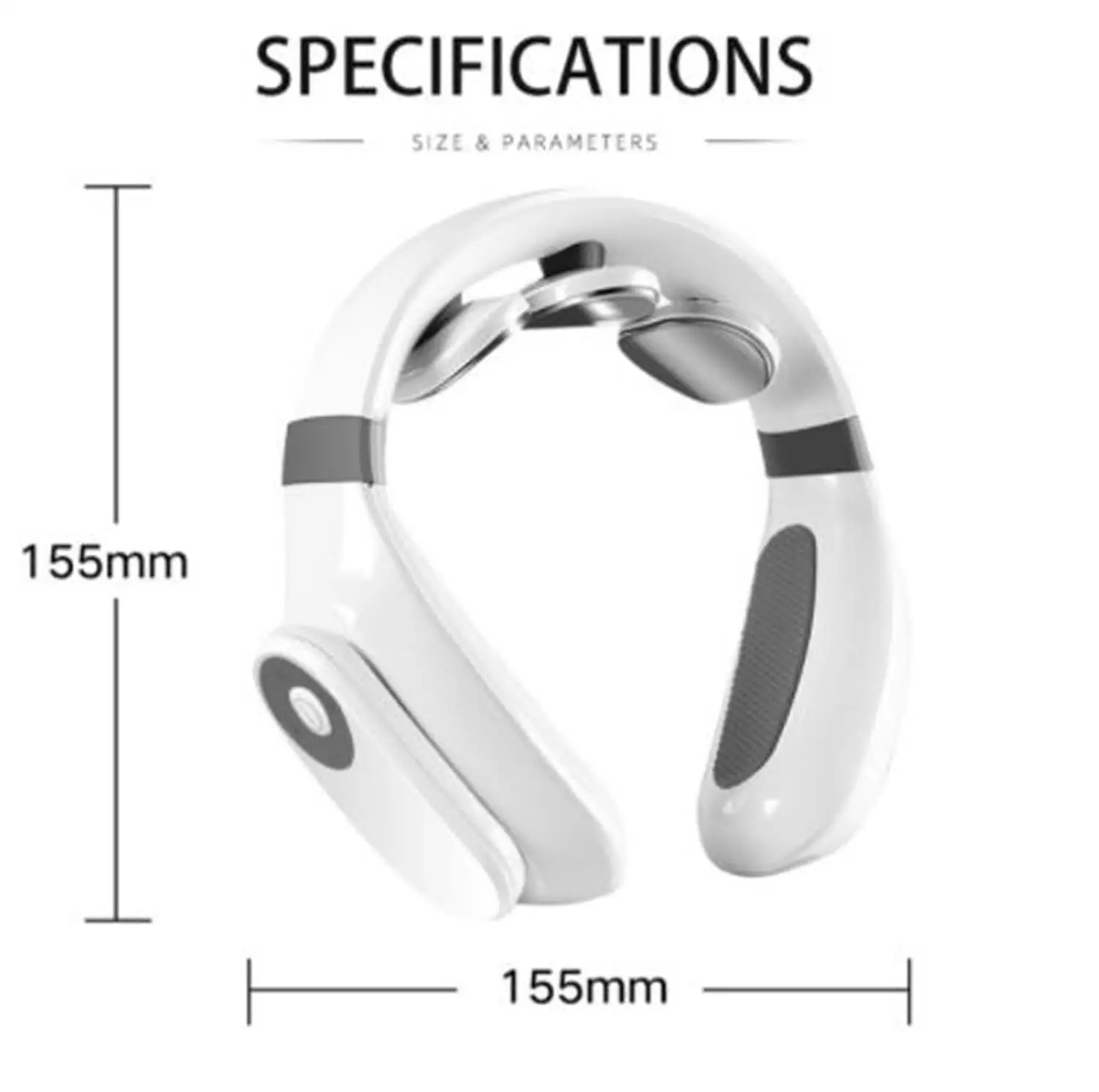 

XGREEO JAZ-1 White Vibration Massage Hot Moxibustion Pulse Neck Shoulder Massager