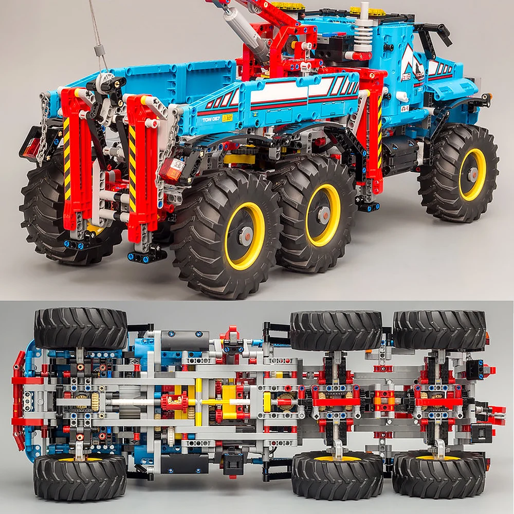 Американский склад технология 20056 город 6x6 вездеходные строительные блоки для