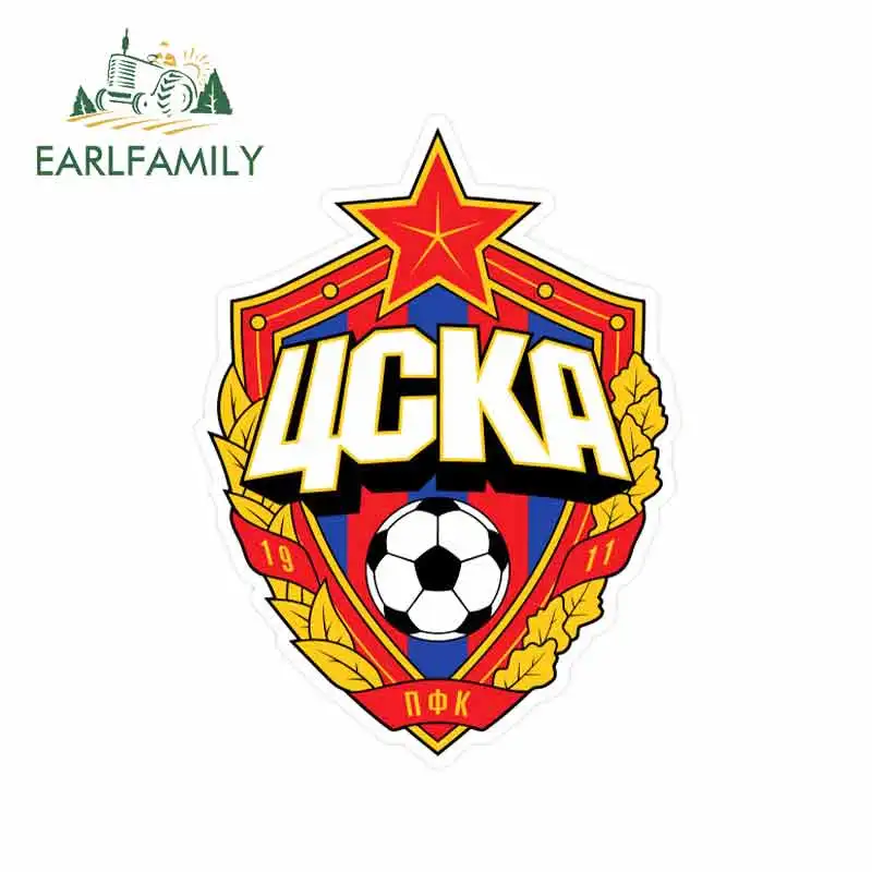 EARLFAMILY 13 см x 9,8 см для PFC ЦСКА МОСКВА УЕФА аниме оберточная наклейка креативная наклейка s бампер украшение на заказ Печать