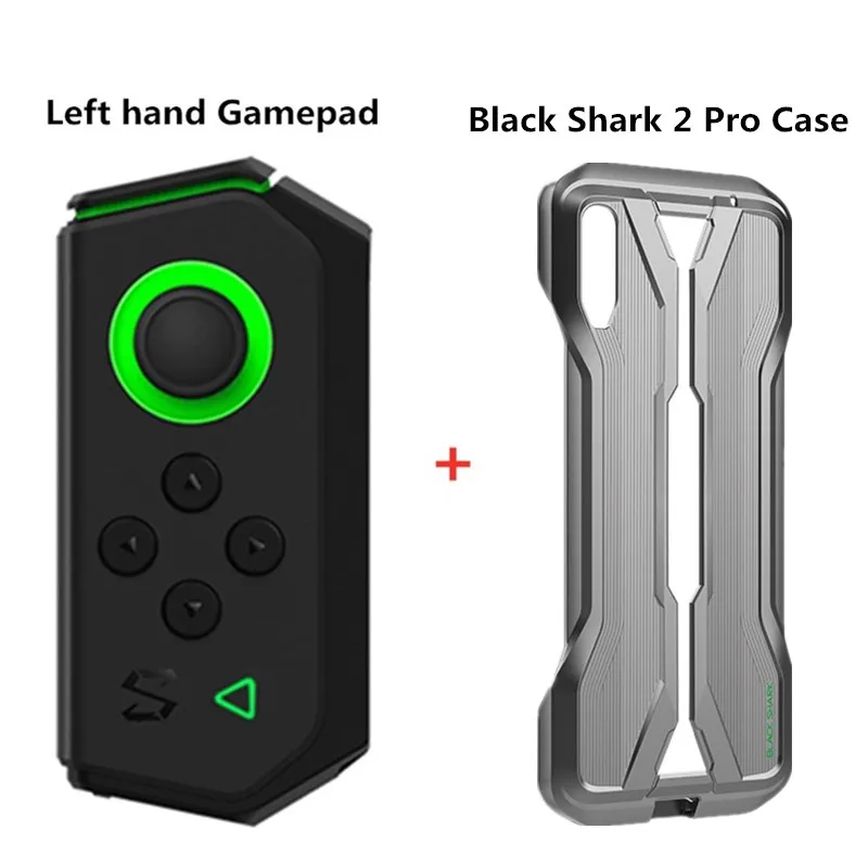left add case Чехол для геймпада Xiaomi Black Shark 2 Pro, механический чехол с зажимом для подключения к рейке, портативный игровой контроллер Bluetooth - Цвет: left add case