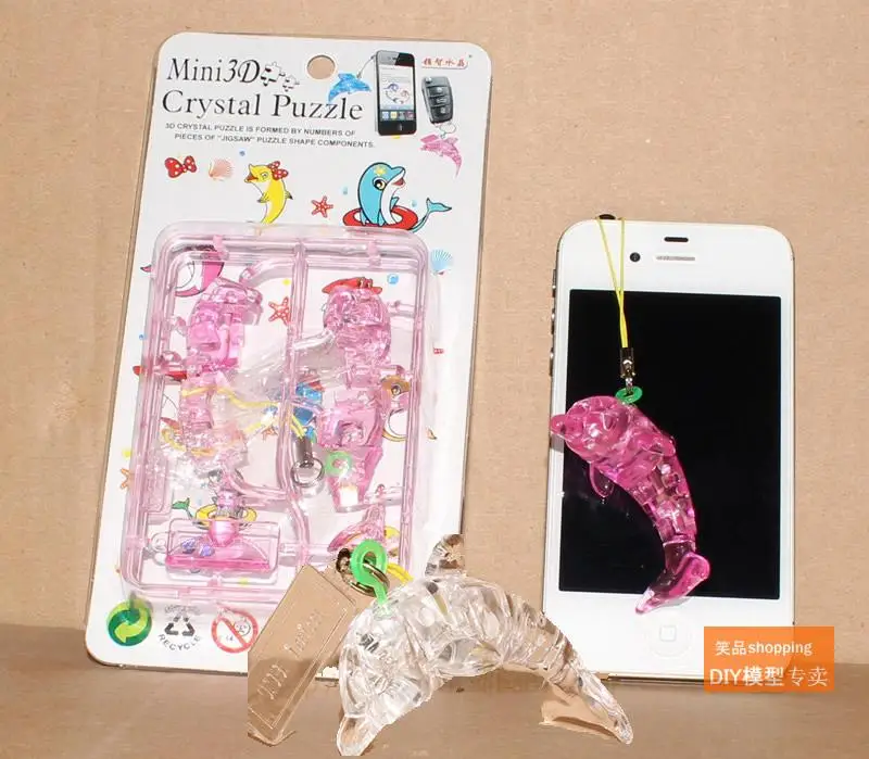 Мини пазл 3D с кристаллами 3d игрушка сделай сам развивающие игрушки для