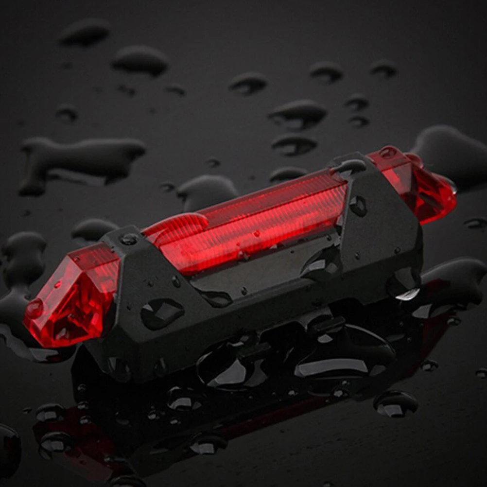 Водонепроницаемый USB Перезаряжаемый 4 режима высокой яркости велосипедный