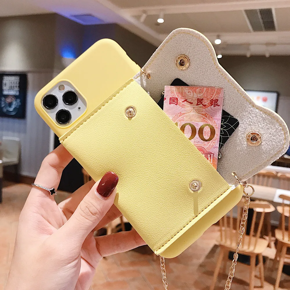 Портативный чехол-кошелек для Huawei Honor 9X Pro Lite X10 Max Play 4T 3 V30 View 20 Mate 40 30 10 силиконовый