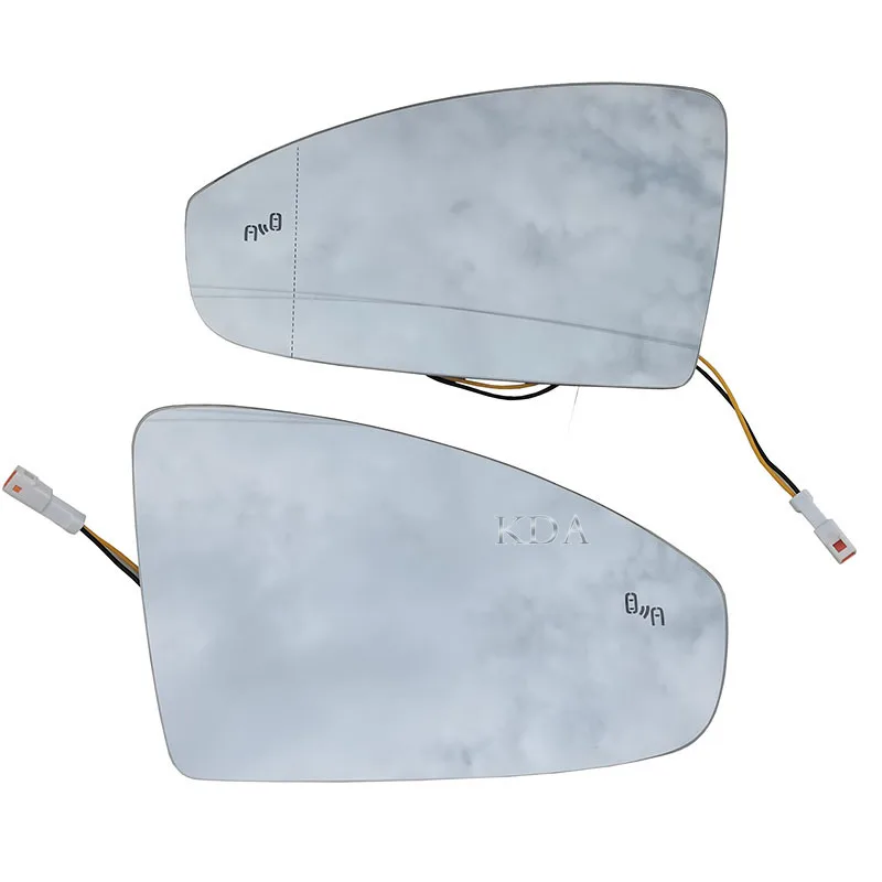 Auto Heated Blind Spot Warning Wing Rear Mirror Glass For VW Jetta MK7 2019 2020 19G857521 19G857522 European Version