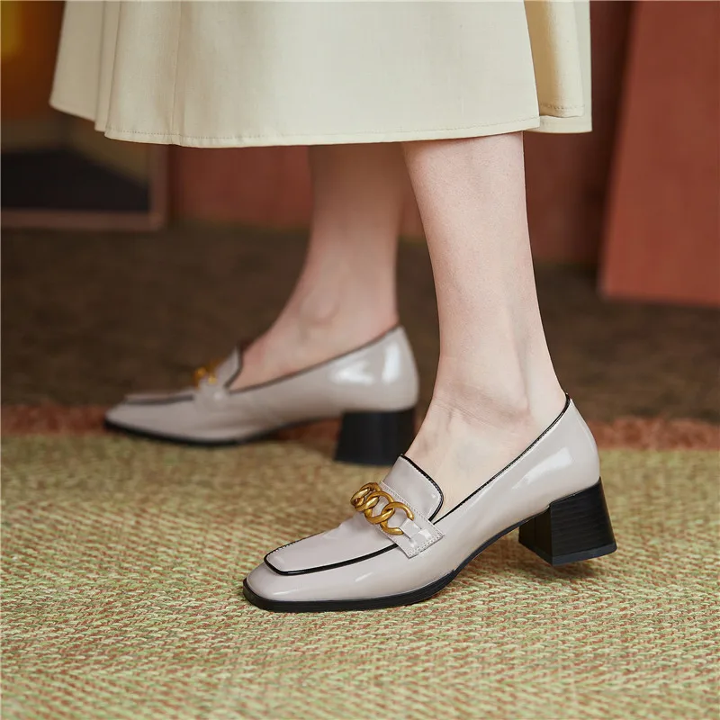 

MORAZORA 2021 New Arrival Women Pumps Genuine Leather Office Dress Shoes Spring Summer Fashion Ladies Single Shoes