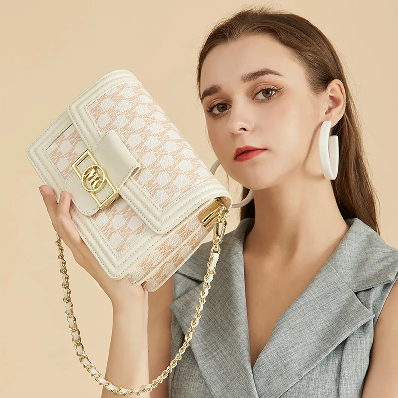 Женские сумки MK роскошные через плечо с заклепками модная женская сумка кожаные