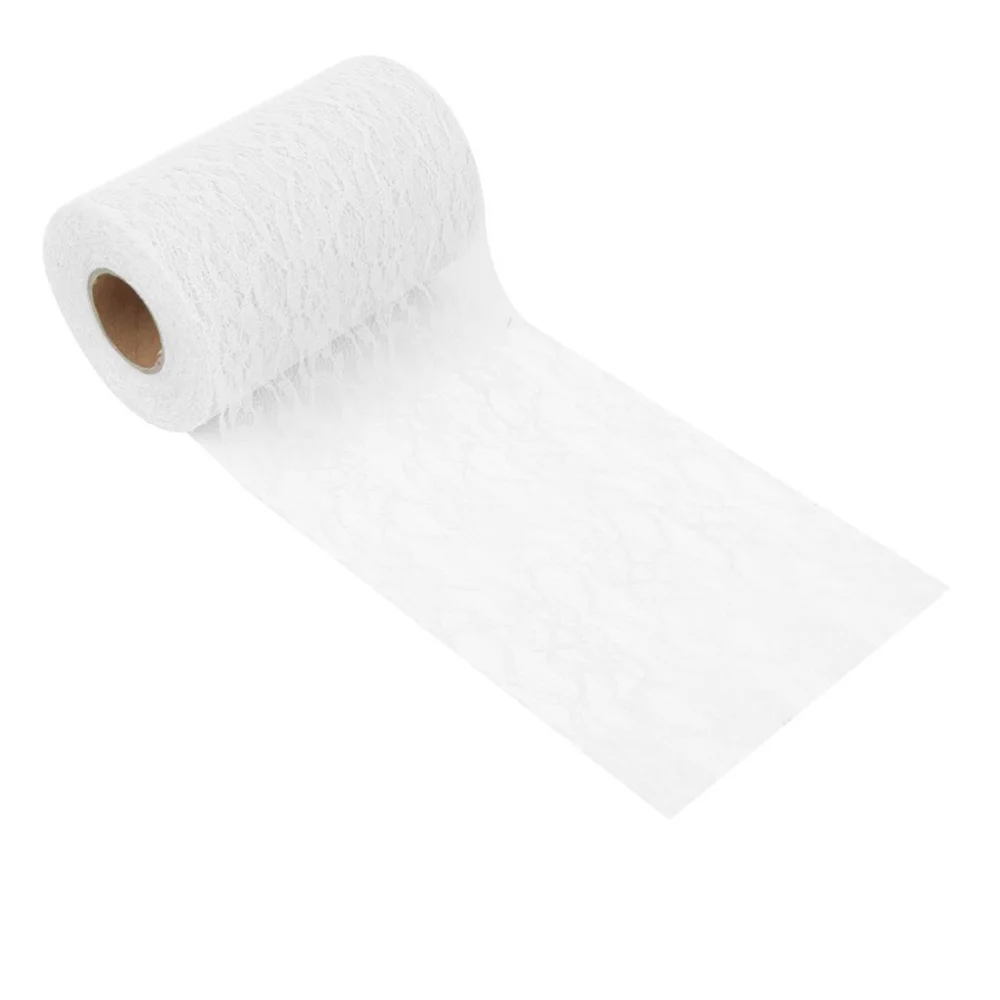 

24 Yard Vintage Lace Roll Sewing Craft Wedding Decoration (White)