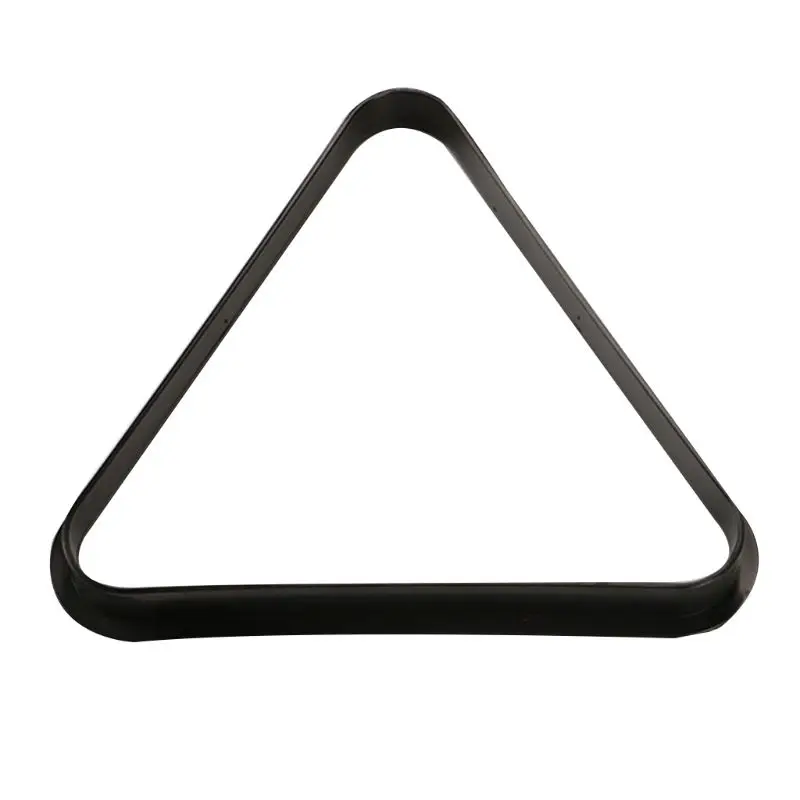 

2022 New Plastic Triangle Shape English Billiard Balls Organize Sturdy Racks Snooker Game Club Storage Accessory