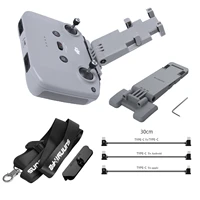 for mavic 3 mini 2air 2smavic air 2 remote controller tablet holder foldable bracket portable type c cable mount accessories