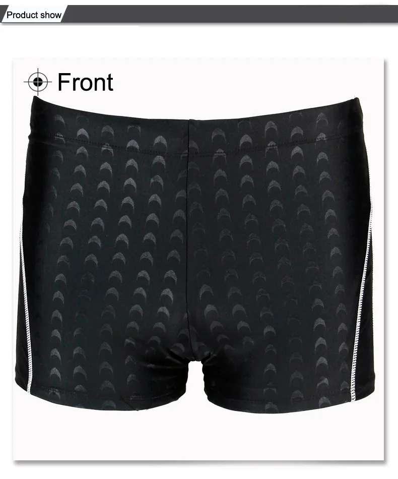 Мужская одежда для плавания плавки большого размера с акулой кожей мужские