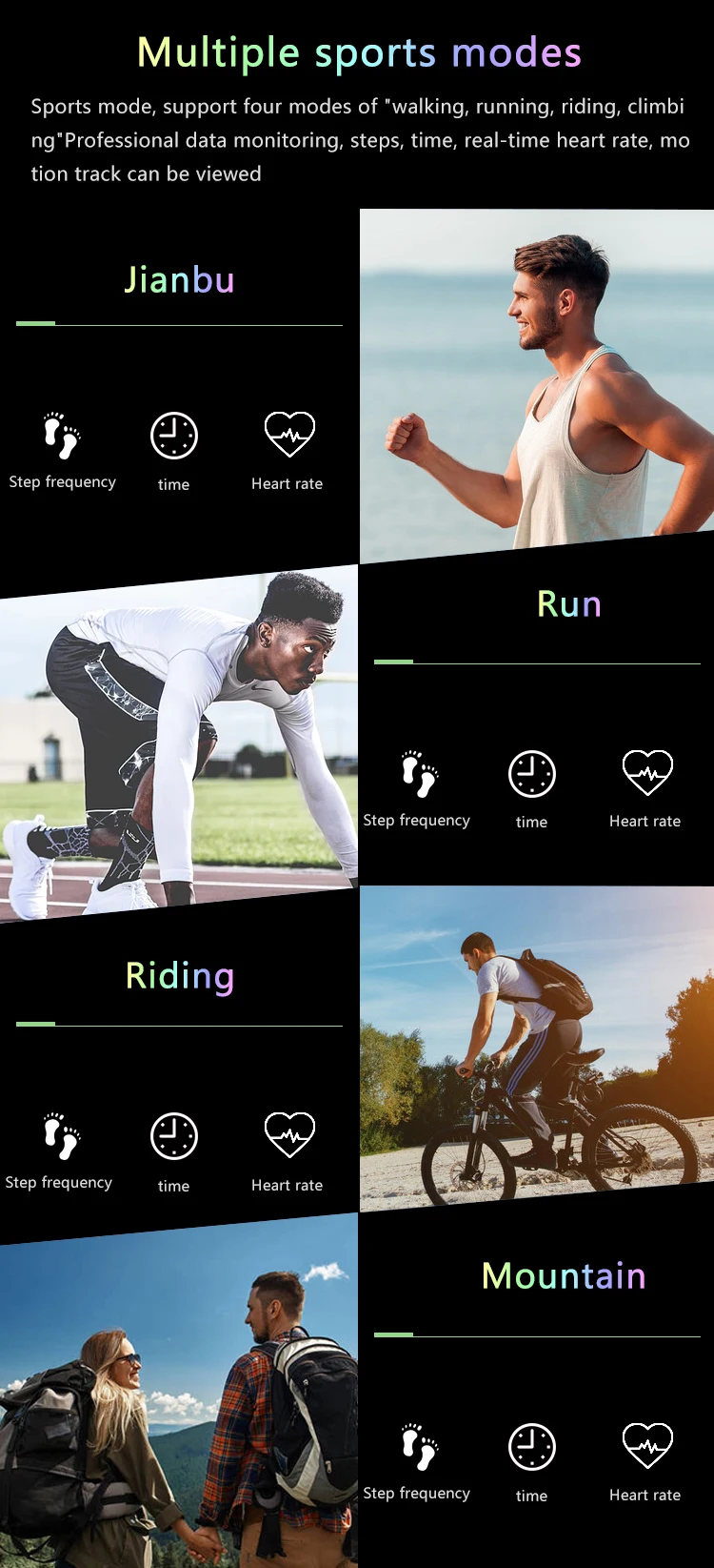 Новинка, смарт-часы с сенсорным экраном, Bluetooth, браслет, спортивная мода, фитнес, пульсометр, трекер, браслет для мужчин и женщин