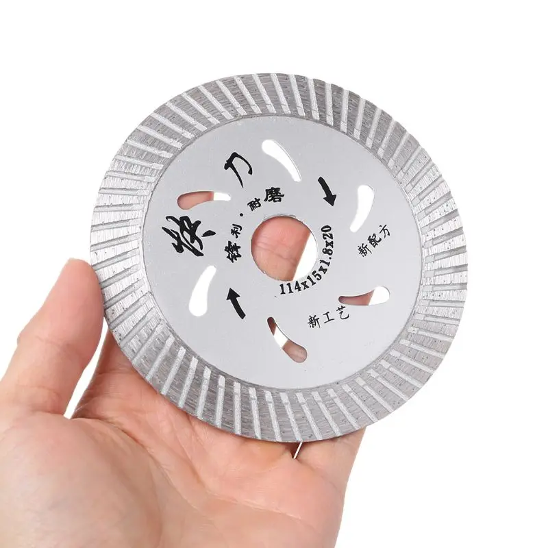 

105mm 4inch Ultrathin Diamond Turbo Circular Saw Blade Ceramic Tile Granite Cutter Disc Cutting Tool