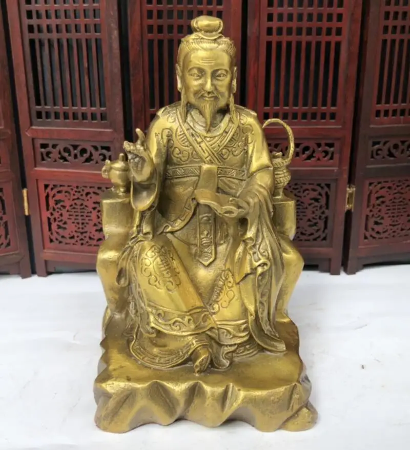 

Китайские латунные статуи медицины King Sun Simiao crafts