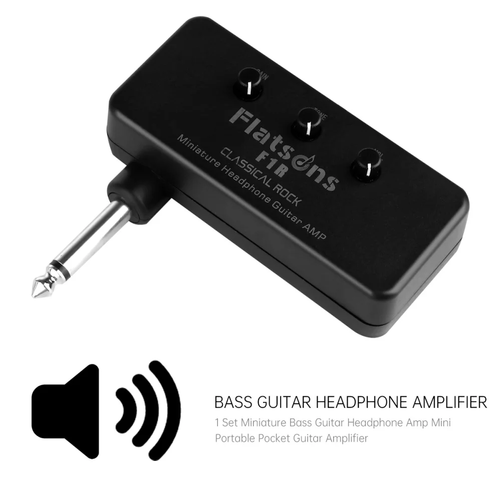 1 комплект миниатюрный бас гитарные наушники Amp Мини портативный карманный
