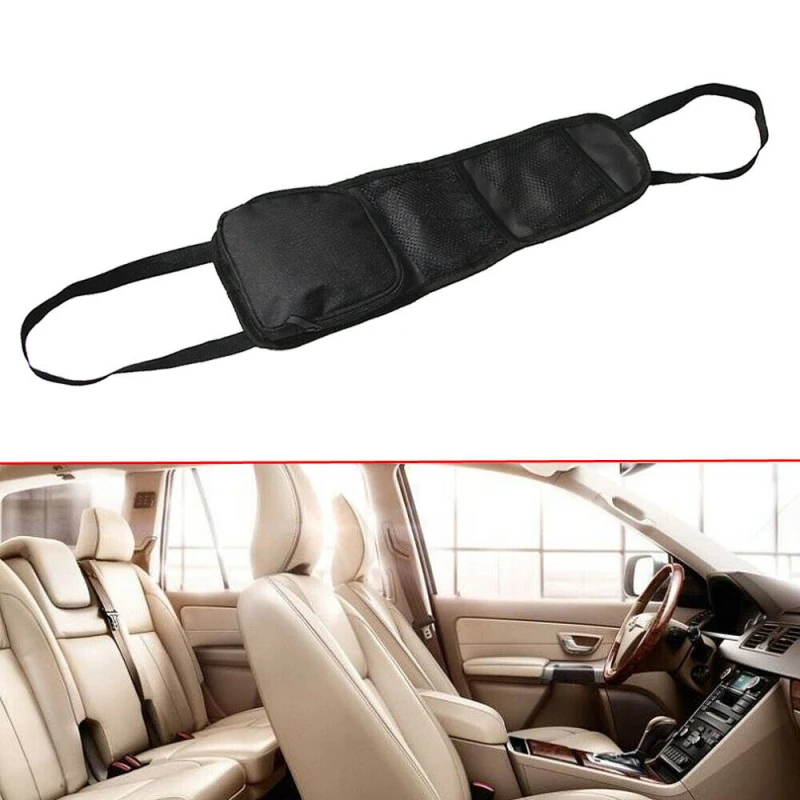 

Car Seat Storage Bag Seat Side Hanging Bag Mesh Organizer Sticker Pocket Bag Auto Product Car Accessories Interior