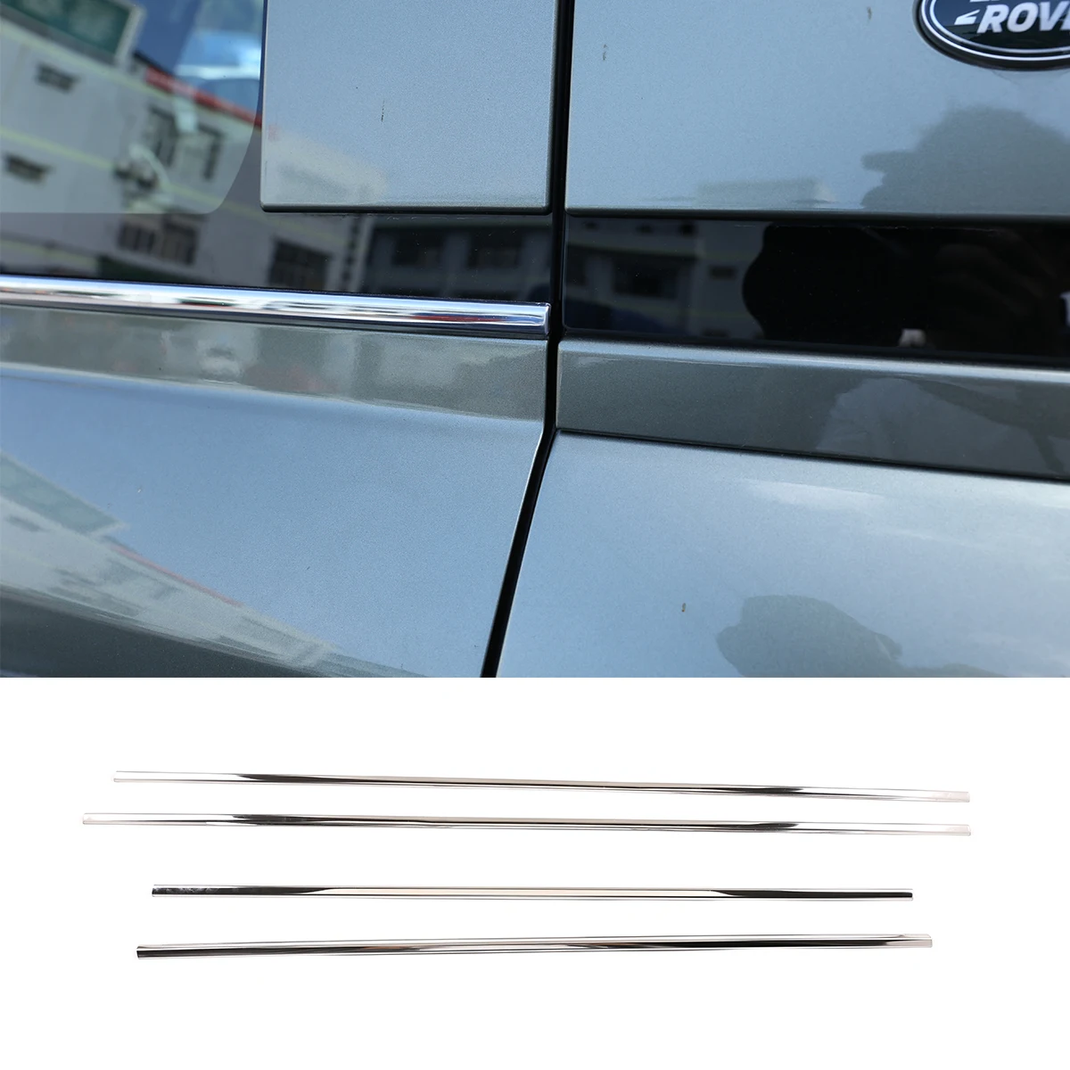 

For Land Rover Defender 110 130 2020-2021 Window Weatherstrip Stainless Steel ​Cover Car Accessories