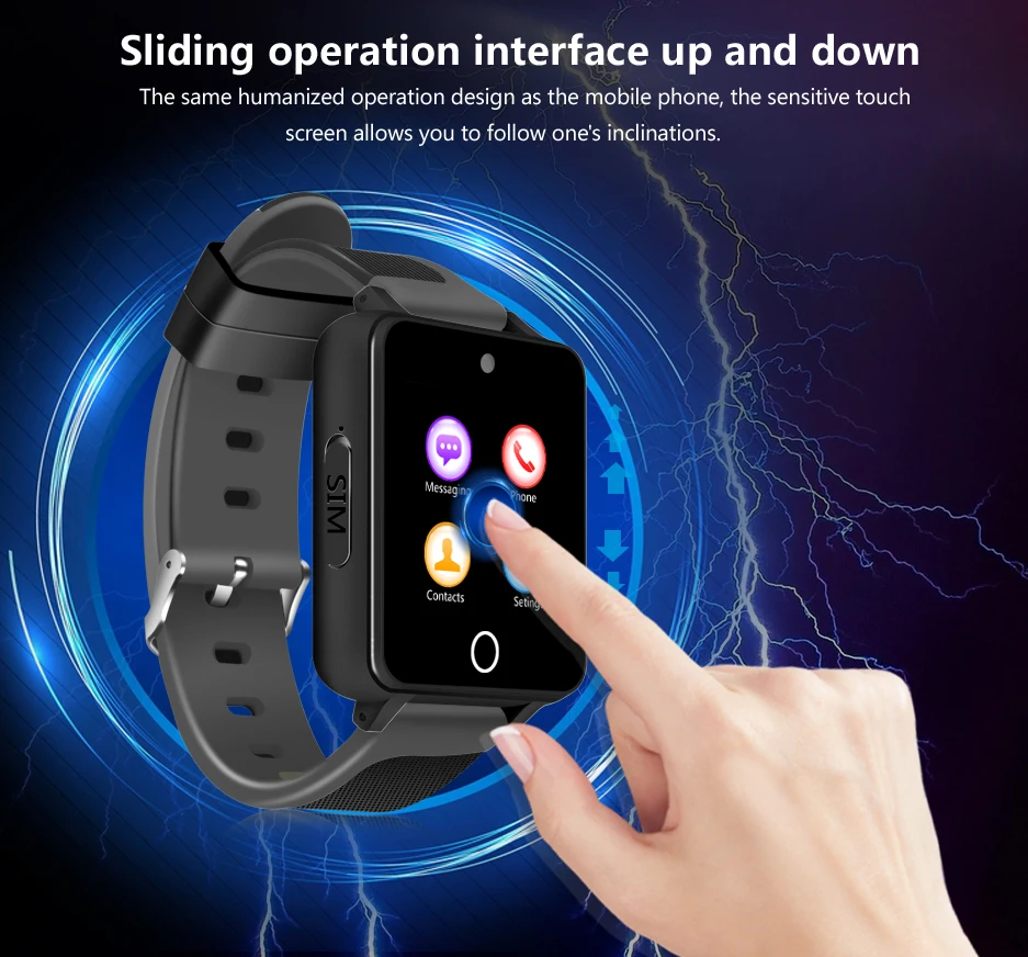 NEW S9 Smart Watch Android 5.1 Mtk6580 1GB+16GB support SIM TF card Bluetooth 4.0 3G GPS Wifi SmartWatch with 2.0 Camera | Электроника