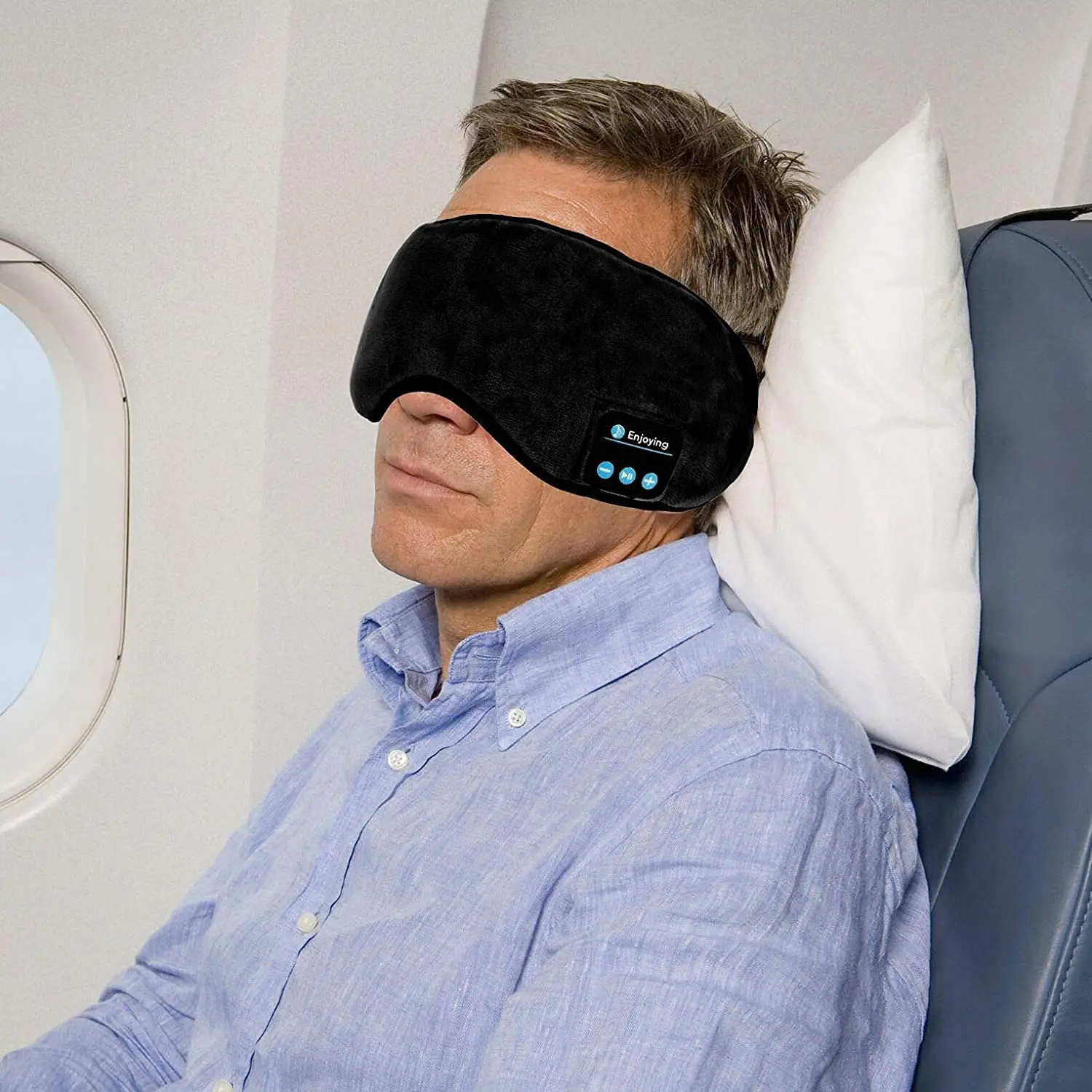 Ceny Słuchawki Sleep Bluetooth Maska Na Oczy Bezprzewodowa Muzyka Bluetooth Travel Zestaw Głośnomówiący Maska Do Spania Z Wbudowanymi Głośnikami Mikrofon