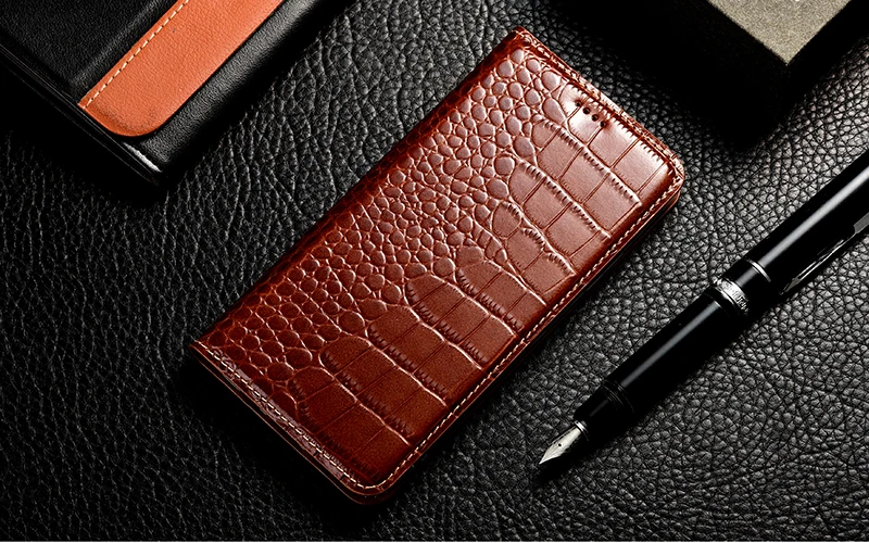 Роскошный чехол-книжка из натуральной крокодиловой кожи для Wiko U Feel Upulse Harry 2 Freddy Rainbow Kenny Prime Lite Go