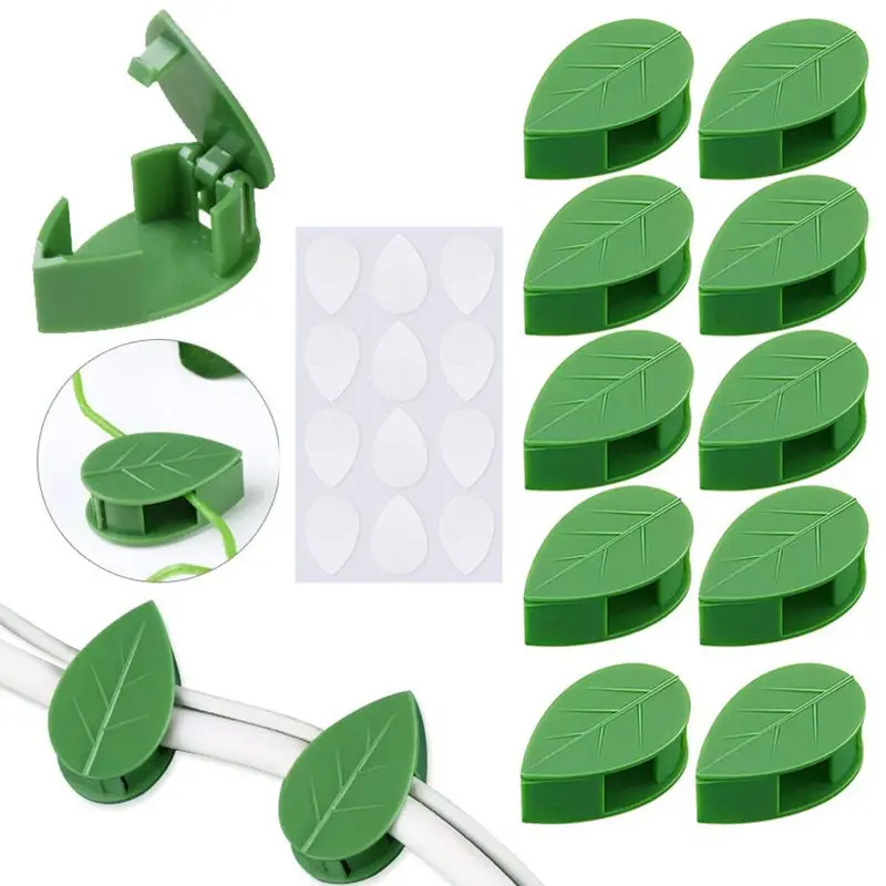 

10 шт., самоклеящиеся невидимые крючки для подъема растений