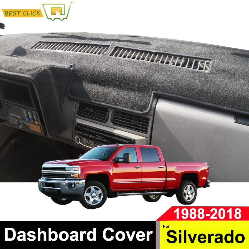 Xukey для Chevrolet Sierra Silverado 1500 2500 3500 Tahoe Suburban Avalanche 1988 2018 крышка приборной панели Dashmat Dash