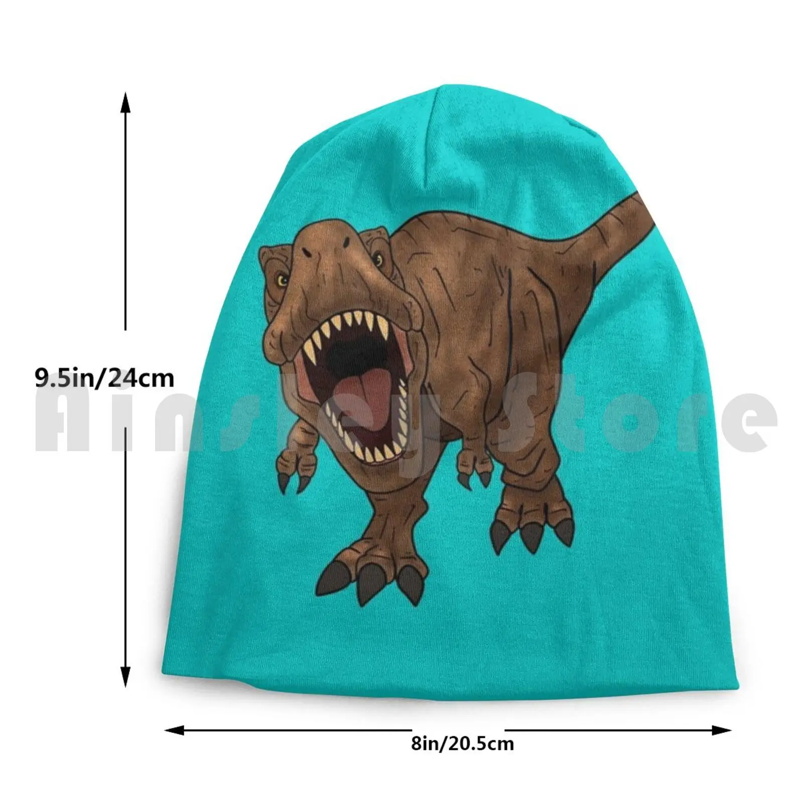 Вязаная Шапка-бини в стиле хип-хоп