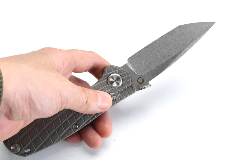 

DICORIA prophet AXIS tactical folding knife M390 blade Titannium handle KVT bearing outdoor camping survival knives EDC tools