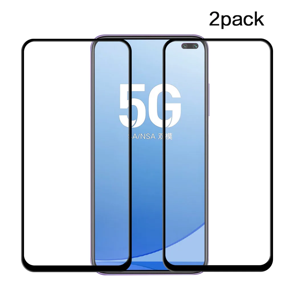 Для Xiaomi Redmi K30 5G Note 8T полное покрытие закаленное стекло защита экрана от пыли