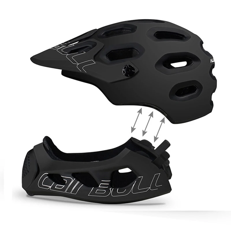 Полнолицевой велосипедный шлем для взрослых MTB Горный шоссейный велосипед