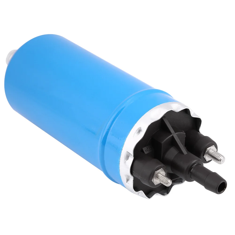 Электрический встроенный топливный насос высокого давления синего цвета с